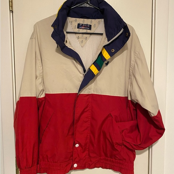 Vintage Polo Boston by Ralph Lauren Windbreaker - Picture 1 of 9